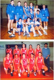 IL Basket Team primo e la Geas Sesto San Giovanni, seconda