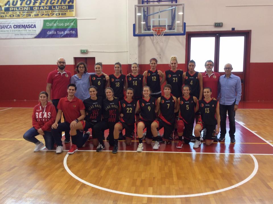 La squadra della Geas Sesto San Giovanni